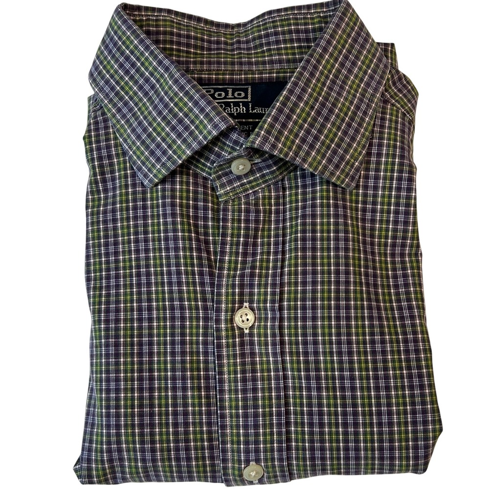 Polo Ralph‎ Lauren Regent Classic Fit Men's Long Sleeve Dress Shirt 16 Large